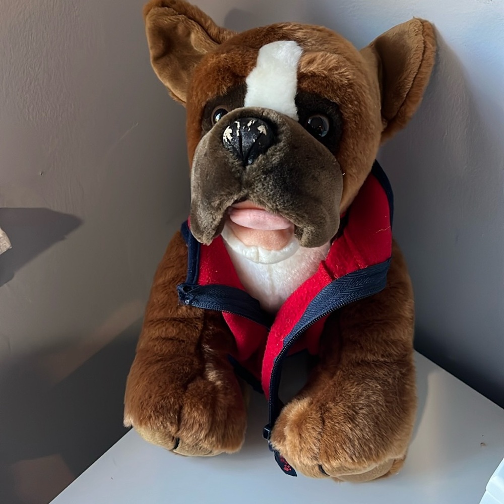 Boxer Build a Bear with Vest